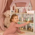 Domek dla lalek drewniany LULILO Peonio 70cm LED róż