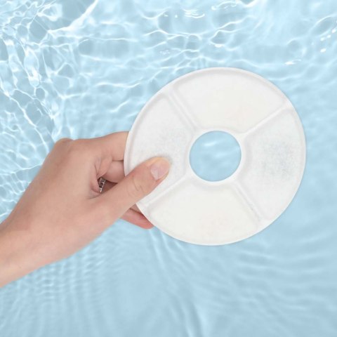 Filtry wymienne do poidełka fontanny dla psa kota zwierząt zestaw 6 sztuk