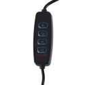 Lampka na biurko biurkowa LED USB obrotowy wysięgnik 2 sposoby mocowania