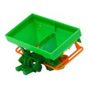 Traktor Pojazd Rolniczy Farmerski Z Siewnikiem Zielony