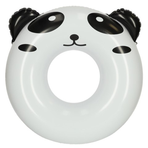 Kółko do pływania koło dmuchane kółko plażowe panda 80cm max 60kg