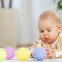 Piłki zabawki sensoryczne korekcyjne zestaw 6 szt