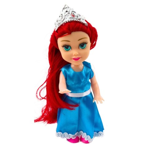 Zestaw Mini Laleczek Księżniczki Bajkowe Sukienki 6szt