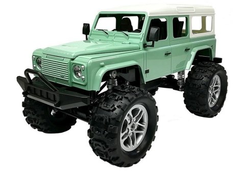 Auto Zdalnie Sterowane Land Rover Defender D110 R/C Zielony 7.5 km/h 1:14 2.4G Auto Zdalnie Sterowane Land Rover Defender D110 R/C Zielony 7.5 km/h 1:14 2.4G