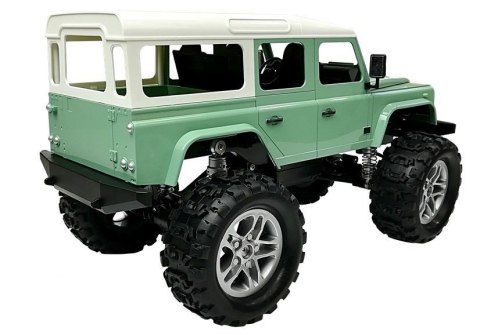 Auto Zdalnie Sterowane Land Rover Defender D110 R/C Zielony 7.5 km/h 1:14 2.4G Auto Zdalnie Sterowane Land Rover Defender D110 R/C Zielony 7.5 km/h 1:14 2.4G