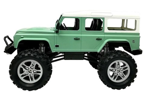 Auto Zdalnie Sterowane Land Rover Defender D110 R/C Zielony 7.5 km/h 1:14 2.4G Auto Zdalnie Sterowane Land Rover Defender D110 R/C Zielony 7.5 km/h 1:14 2.4G