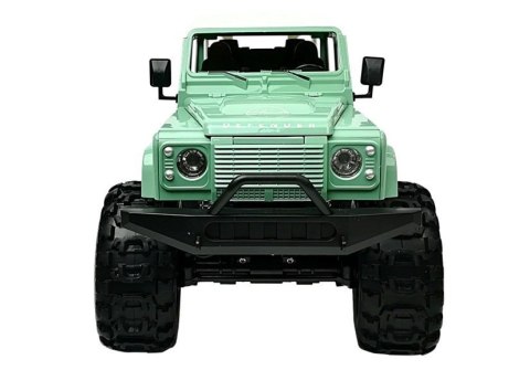 Auto Zdalnie Sterowane Land Rover Defender D110 R/C Zielony 7.5 km/h 1:14 2.4G Auto Zdalnie Sterowane Land Rover Defender D110 R/C Zielony 7.5 km/h 1:14 2.4G
