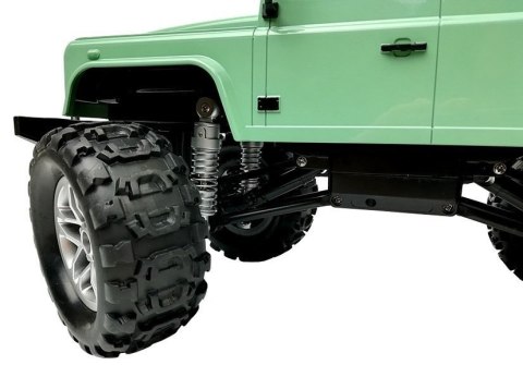 Auto Zdalnie Sterowane Land Rover Defender D110 R/C Zielony 7.5 km/h 1:14 2.4G Auto Zdalnie Sterowane Land Rover Defender D110 R/C Zielony 7.5 km/h 1:14 2.4G