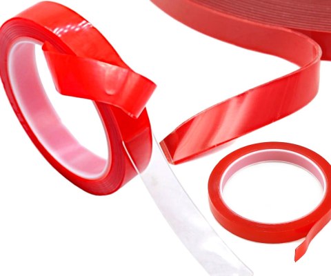 Taśma dwustronna samoprzylepna akrylowa montażowa transparentna mocna 10mm x 3m