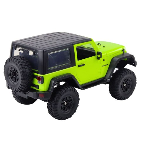 Auto Terenowe Zdalnie Sterowane RC Jeep Wrangler Rock Crawler Zielony 1:14 Auto Terenowe Zdalnie Sterowane RC Jeep Wrangler Rock Crawler Zielony 1:14