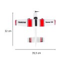 Samolot zdalnie sterowany Cessna 182 szybowiec akrobata 2,4GHz
