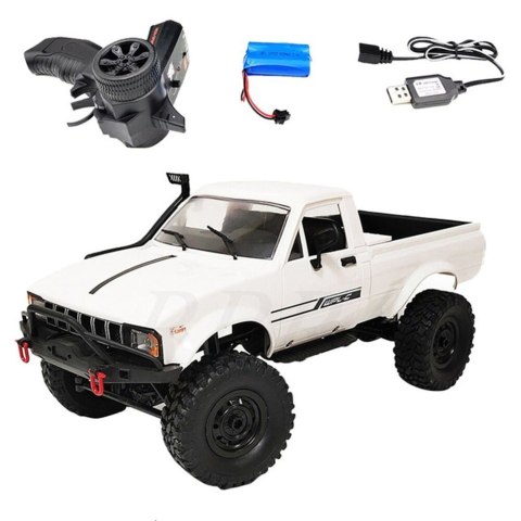 Auto 4x4 terenowe RC Zdalnie Sterowane 1:16 Białe Auto 4x4 terenowe RC Zdalnie Sterowane 1:16 Białe