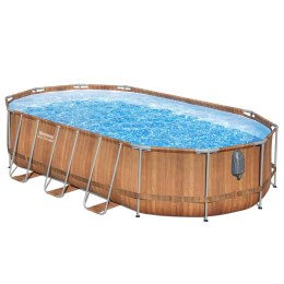 Basen Ogrodowy Stelażowy Bestway 56719 Power Steel 610 x 366 x 122 cm