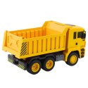 Ciężarówka Budowlana Wywrotka Zdalnie Sterowana RC Światła LED 1:18