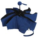 Parasolka Kieszonkowa Składana z Ochroną UV UPF 50+ Etui Granatowa 90 cm