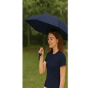 Parasolka Kieszonkowa Składana z Ochroną UV UPF 50+ Etui Granatowa 90 cm