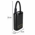 Pompka rowerowa elektryczna samochodowa powerbank USB