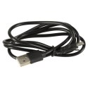 Masażer szczotka do masażu skóry głowy aplikator olejków USB czarna