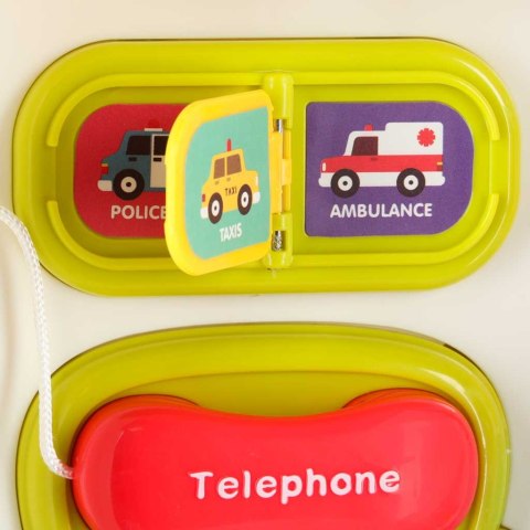 Tablica manipulacyjna interaktywna samochód światło dźwięk