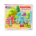Zabawka Sensoryczna Pop-It Paw Obrotowe Kulki Dźwięk Kolorowy