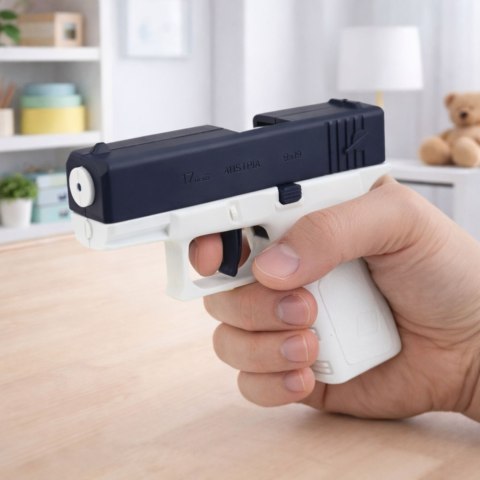 Mini Glock Pistolet Na Wodę Broń Dla Dzieci Niebieski 13 cm