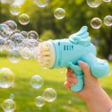 Pistolet do baniek mydlanych bańki mydlane ze skrzydłami niebieski