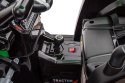 Traktor Na Akumulator Z Przyczepą Hercules Zielony 24V