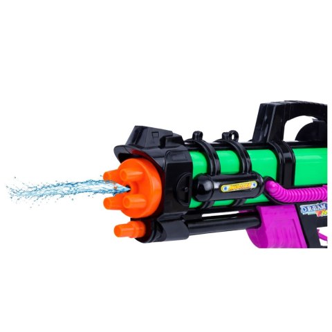 Duży Pistolet Karabin Broń Na Wodę Zasięg 6m 1,25 L 60 cm