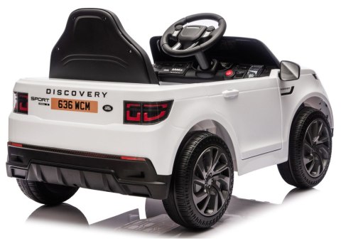 Pojazd Na Akumulator Land Rover Discovery DLS-K06 Biały