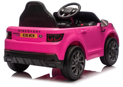 Pojazd Na Akumulator Land Rover Discovery DLS-K06 Różowy
