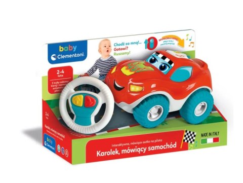 Zdalnie Sterowany Mówiący Karolek Samochód Na Pilota Język Polski Clementoni 50803