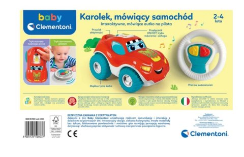 Zdalnie Sterowany Mówiący Karolek Samochód Na Pilota Język Polski Clementoni 50803