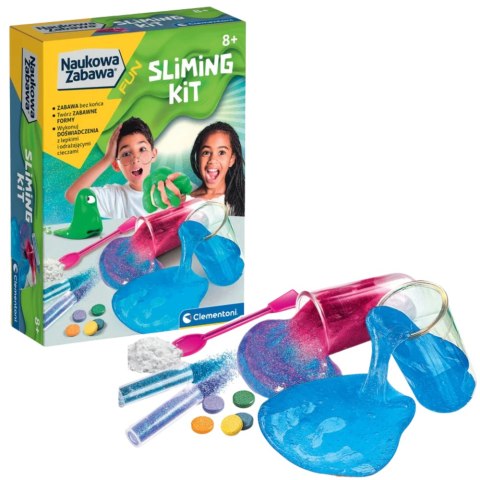 Naukowa Zabawa Doświadczenia Slime Język Polski Clementoni 50722