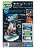 Naukowa Zabawa Mikroskop Digital Interaktywny z AI i Kamerą Wi-Fi Język Polski Clementoni 50406