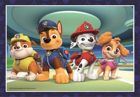 Puzzle 4w1 Super Color PSI PATROL Clementoni 21513