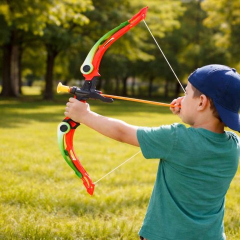 Łuk dla dzieci strzałki i tarcza zestaw łuczniczy strzelecki XXL