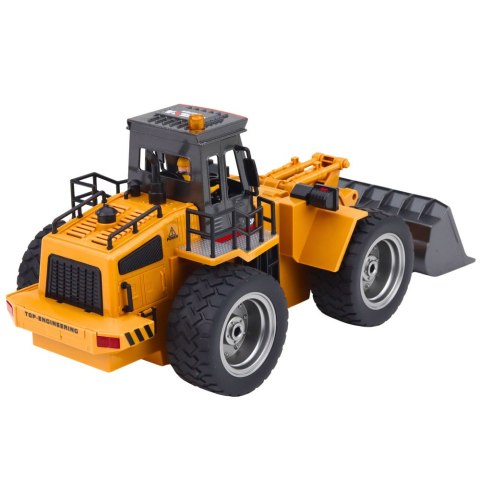 Spychacz Ładowarka Koparka Zdalnie Sterowana RC Huina 1:18
