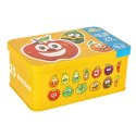 Puzzle dla dzieci układanka w puszce owoce warzywa 50 puzzli 25 obrazków