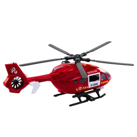 Helikopter Straży Pożarnej Hak Nosze Światła Dźwięki 1:12