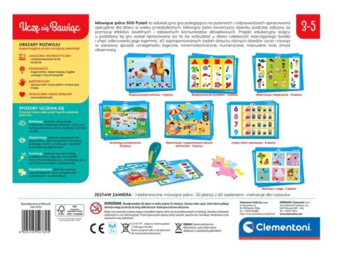 Mówiące Pióro 500 Pytań Clementoni 50782
