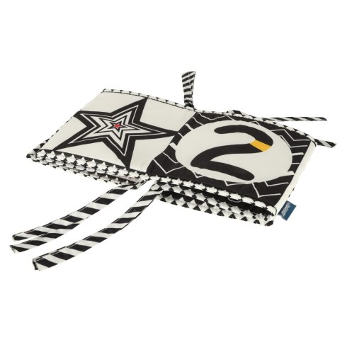 Ochraniacz do łóżeczka mata sensoryczna książeczka książka kontrastowa miękka