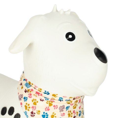 Skoczek dla dzieci do skakania z pompką gumowy piesek