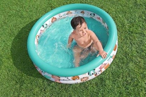 Dmuchany Basen Ogrodowy Dla Dzieci Zwierzątka 102 cm Bestway 51008