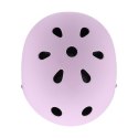 Kask rowerowy dla dziecka Trike Fix dziecięcy regulowany LED M 55-58cm fioletowy