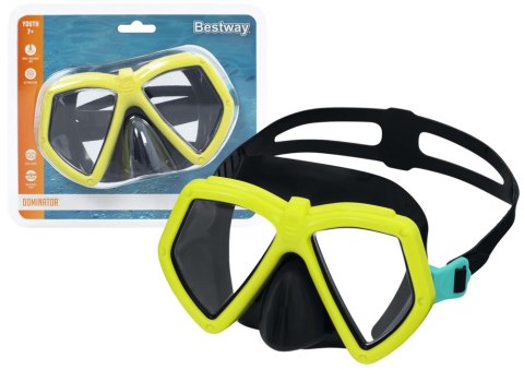 Maska Okulary Do Pływania Żółte Bestway 22040