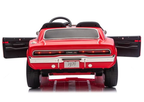 Auto Na Akumulator Dodge Charger R/T DLS-K12 24V7Ah Czerwony