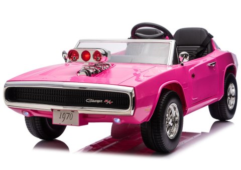 Auto Na Akumulator Dodge Charger R/T DLS-K12 24V7Ah Różowy