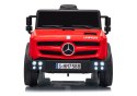 Auto Na Akumulator Mercedes Unimog HM7588 6V4Ah Czerwony