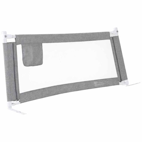 Barierka do łóżka ochronna zabezpieczenie blokada osłona 200cm szara