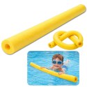 Makaron Piankowy Do Nauki Pływania Ćwiczeń Pianka Treningowa Żółty 150 cm